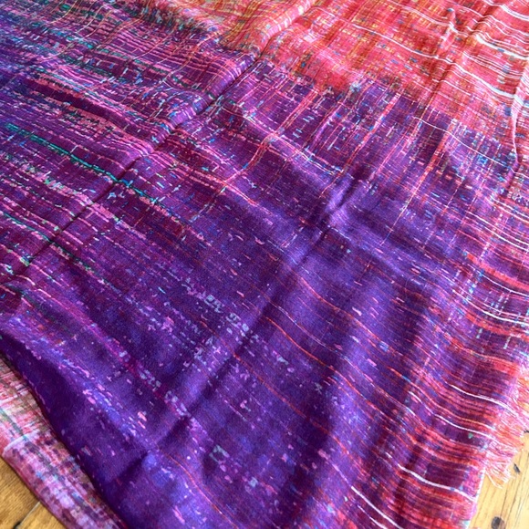 CHANEL Multi Color Cashmere & Silk Scarves - Picture 6 of 11